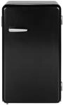 POCOline Retro K&uuml;hlschrank KS84-93ESG schwarz B/H/T: ca. 49x84x46 cm