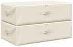 vidaXL Aufbewahrungsbox creme