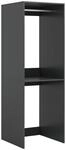 Waschmaschinenumbauschrank Free anthrazit B/H/T: ca. 66x195x66 cm