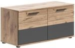 Sitzbank Mason Nox Oak Nachbildung dunkelgrau B/H/T: ca. 90x45x37 cm