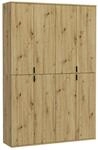 Garderobe PROJEKT Eiche Artisan Nachbildung B/H/T: ca. 122x193x34 cm