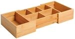 Aufbewahrungsbox 833-470 natur Bambus B/H/T: ca. 24,6x17,6x7 cm