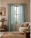 Thermovorhang Softy salbei B/L: ca. 140x245 cm