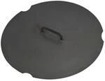 CookKing Deckel f&uuml;r Feuerschale schwarz Stahl B/T: ca. 82x82 cm