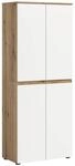 Schrank SCARPA Evoke Oak Nachbildung wei&szlig; B/H/T: ca. 70x175x37 cm