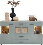 Sideboard Fun Plus 2 salbei Oak Eiche Viking Nachbildung B/H/T: ca. 170x94x42 cm