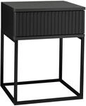 Nachtkonsole Marle Graphit B/H/T: ca. 40x52x39 cm