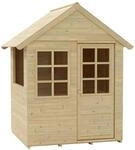 Zwerkules Spielhaus Holla natur B/H/L: ca. 121x140x97,5 cm