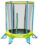 Hudora Trampolin Safety 140 blau B/H/L: ca. 195x188x195 cm
