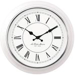 Mebus Wanduhr wei&szlig; D: ca. 38 cm