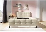 Polsterbettgestell beige Polyester Liegefl&auml;che B/L: ca. 140x200 cm