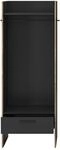 Garderobenschrank Bueno Basalt Nox Oak Nachbildung B/H/T: ca. 70x189x37 cm