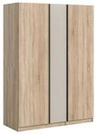 Kleiderschrank OAKLAND Eiche Sonoma Nachbildung Cashmere B/H/T: ca. 130x183x53 cm