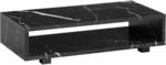 Wohnling Couchtisch schwarz Marmor B/H/T: ca. 100x25x50 cm