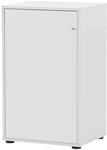 Midischrank Serie 400 perlwei&szlig; Optik B/H/T: ca. 50,9x83,6x41 cm