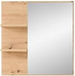 Wandspiegel Bari Eiche Artisan Nachbildung B/H/T: ca. 78x80x17 cm