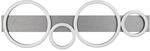Reality LED Deckenleuchte LUMOS Alu Metall B/H/T: ca. 72x5,8x23 cm 1 Brennstellen