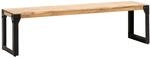 Sitzbank braun B/H/T: ca. 160x45x40 cm