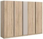 Kleiderschrank OAKLAND Eiche Sonoma Nachbildung Cashmere B/H/T: ca. 230x183x53 cm