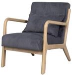 Sessel NOHR natur grau B/H/T: ca. 65,2x80,6x76 cm