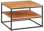 Wohnling Couchtisch braun B/H/T: ca. 60x41x60 cm