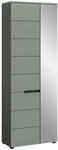 Garderobenschrank Canu gr&uuml;n basaltgrau Nachbildung B/H/T: ca. 190x65x37 cm