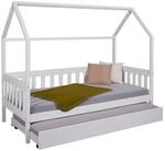 Kinderbett FUNKY HAUSBETT wei&szlig;