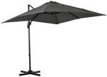 Outsunny Sonnenschirm grau Polypropylen B/H/L: ca. 245x245x245 cm
