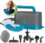 Lichterblitz Dampfreiniger 19413 blau grau Kunststoff B/H/L: ca. 23,6x23,5x32,5...