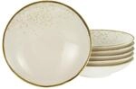 CreaTable Tellerset Nature Collection creme Steinzeug