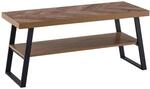 Schuhbank braun B/H/T: ca. 100x41x40 cm