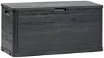 Toomax Aufbewahrungsbox Woodys 280 anthrazit Kunststoff B/H/T: ca. 118x56x45 cm