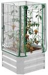Outsunny Hochbeet silber Stahl B/H/L: ca. 53x90x53 cm