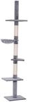 PawHut Kratzbaum grau Spanplatte B/H/L: ca. 34x260x40 cm
