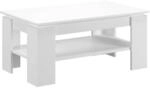 xonox.home Couchtisch Titan wei&szlig; B/H/T: ca. 100x45x60 cm
