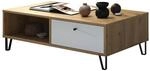 Trendteam TV-Lowboard Touch Eiche Artisan wei&szlig; B/H/T: ca. 110x37x60 cm