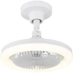 GLOBO Deckenventilator wei&szlig; Opal H/D: ca. 21,7x25,8 cm max. 20 W