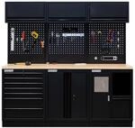 Werkzeugschrank EOS Blackline schwarz B/H/L: ca. 204x200x61 cm