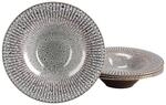 Teller sand Steinzeug D: ca. 30,5 cm