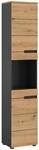 Hochschrank Canu Basalt Eiche Artisan Nachbildung B/H/T: ca. 38x193x34 cm