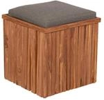 deVries Schatulle teak Teakholz B/H/L: ca. 45x50x45 cm