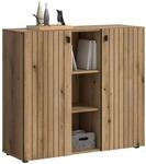 Schuhkommode STATION Evoke Oak Nachbildung B/H/T: ca. 106x96x37 cm