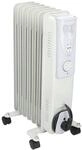 &Ouml;lradiator wei&szlig; Metall B/H/L: ca. 23,5x55x33 cm ca. 1500 W