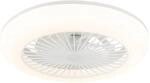 GLOBO Deckenventilator wei&szlig; Opal H/D: ca. 14x45 cm max. 15 W