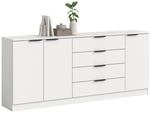 Kommode KOPENHAGEN wei&szlig; B/H/T: ca. 185x80x35 cm