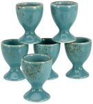 CreaTable Eierbecher NATURE COLLECTION t&uuml;rkis Steinzeug