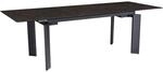 Esstisch schwarz Marmor Optik B/H/T: ca. 180x77x95 cm