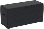 VCM Aufbewahrungsbox Durabox grau Kunststoff B/H/L: ca. 117x56x45 cm