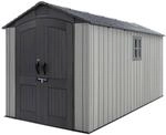 Lifetime Ger&auml;tehaus Utah grau B/H/L: ca. 206,2x264,4x426,5 cm