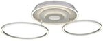 GLOBO LED-Deckenleuchte silber Aluminium Metall B/H/L: ca. 57x11,5x99,2 cm 1